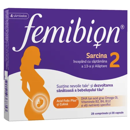 Femibion 2, Dr.Reddys | 28 comprimate