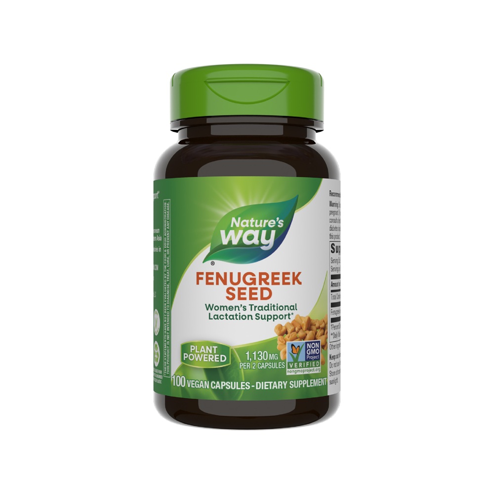 Fenugreek 610mg Nature's Way, 100 capsule, Secom