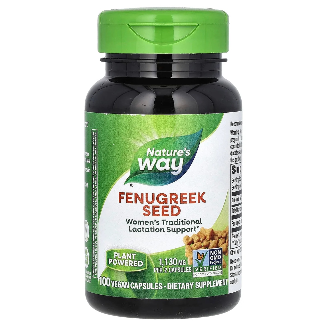 Fenugreek (Schinduf) 565mg, 100 capsule, Nature's Way