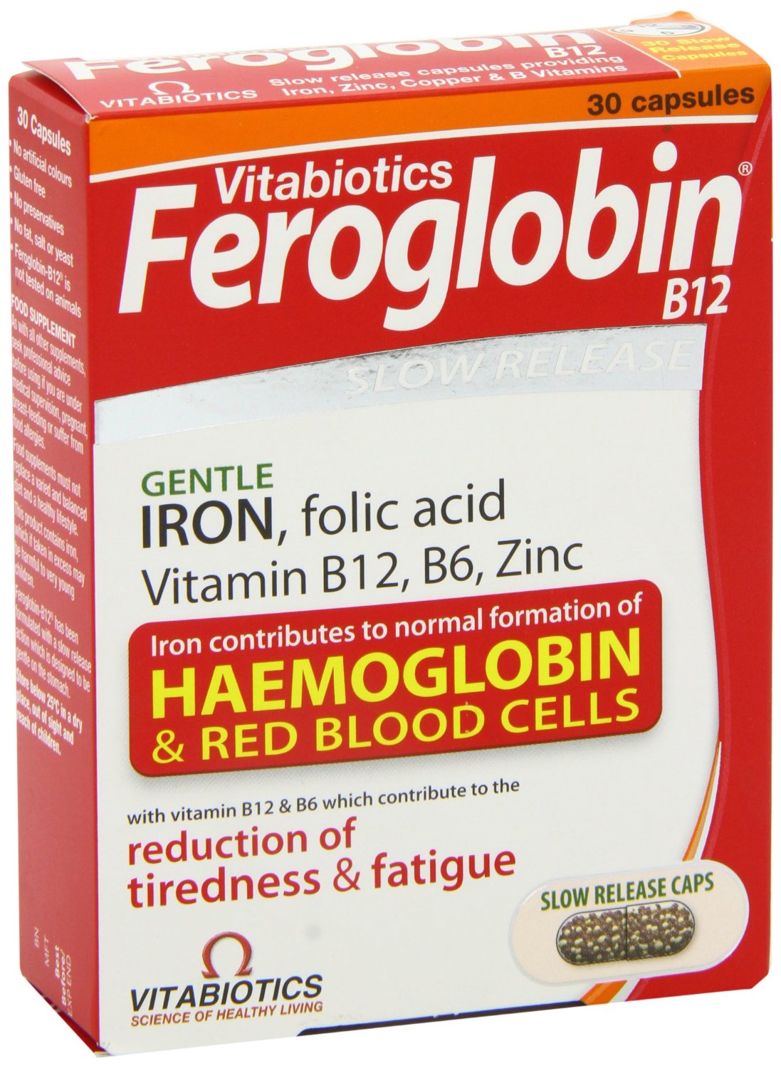 FEROGLOBIN 30 CAPS