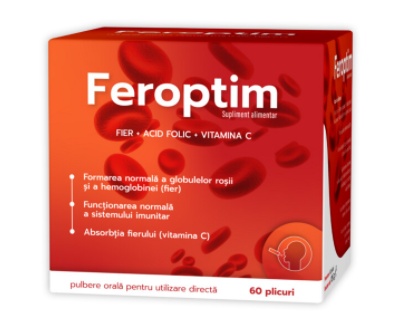 Feroptim, 60 plicuri, Zdrovit
