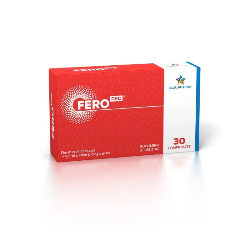 FeroRed, 30 comprimate, Bleu Pharma