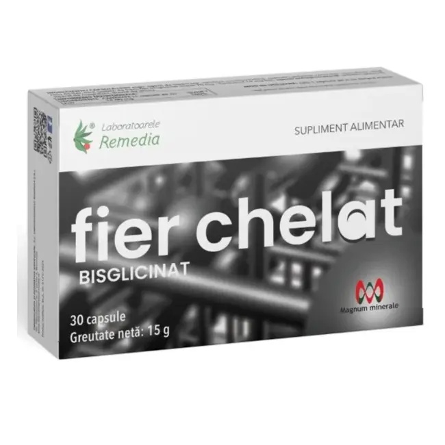 Fier chelat, 30cps, Remedia
