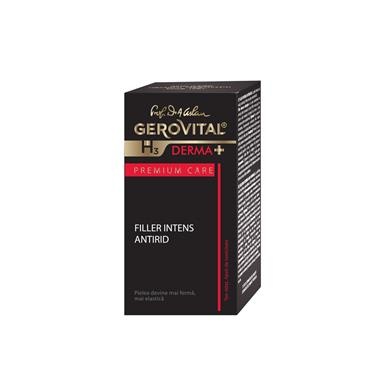 Filler intens antirid H3 Derma+ Premium Care, 15 ml, 481, Gerovital