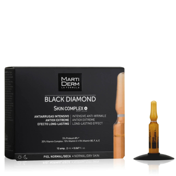 Fiole anti-age cu vitamina C Skin Complex, Black Diamond, Martiderm | 10 fiole