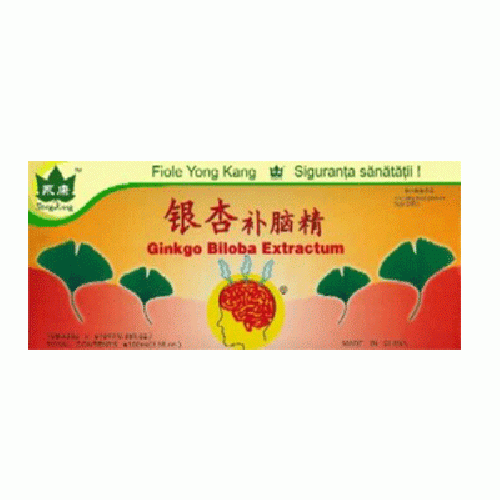 Fiole Ginkgo Biloba 10 fiole
