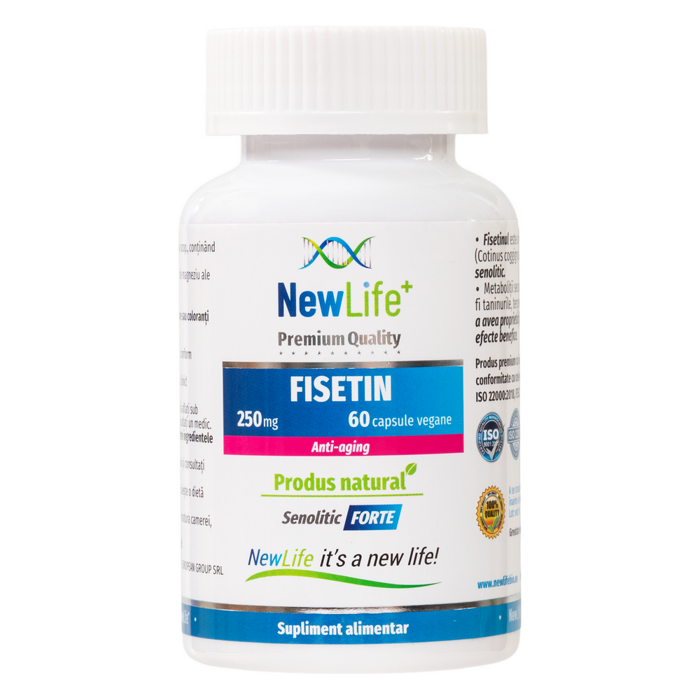 Fisetin 250mg, 60 capsule, NewLife