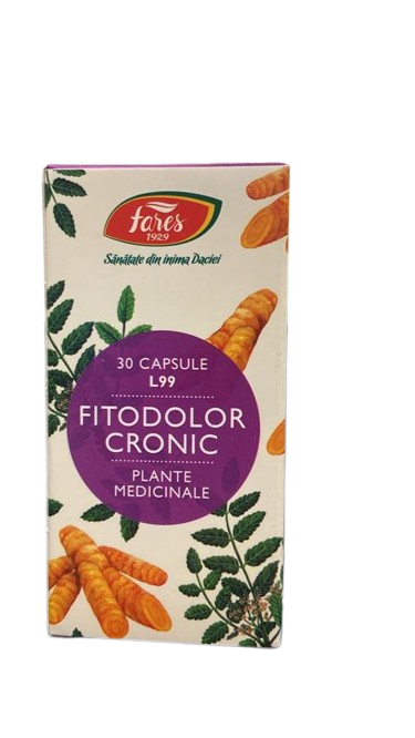 Fitodolor cronic, 30 capsule, Fares