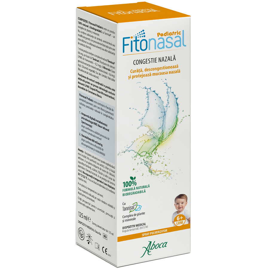Fitonasal Pediatric spray, 125 ml, Aboca