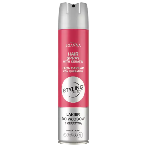 Fixativ de par cu keratina Extra Strong Styling Effect, Joanna | 250 ml