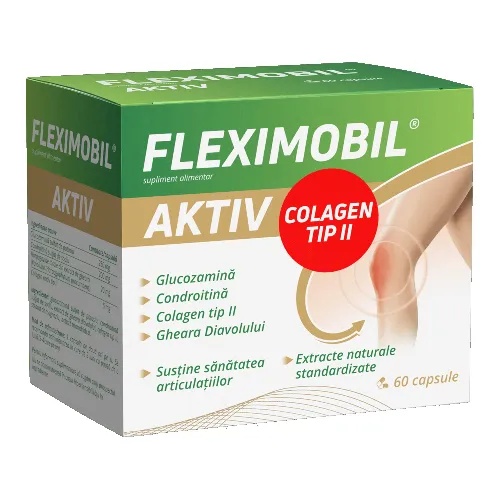 Fleximobil Aktiv, 60 comprimate filmate, Fiterman