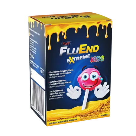 FluEnd Extreme Kids acadele, Sun Wave Pharma | 10 acadele