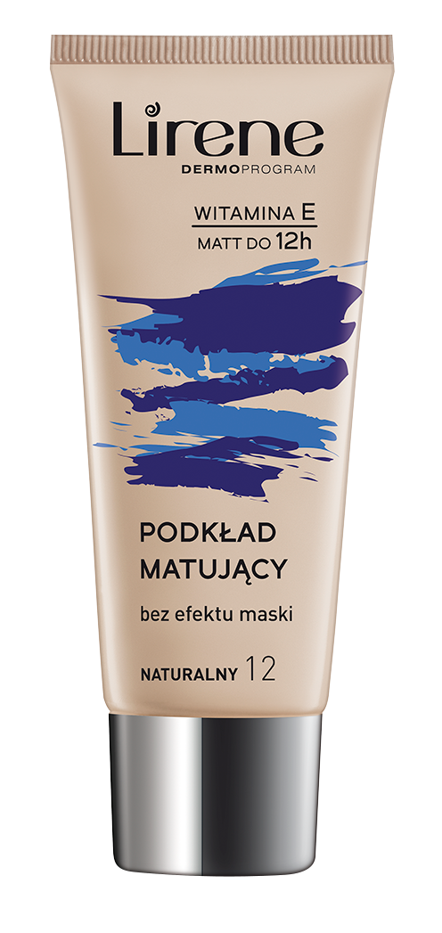 Fluid matifiant Natural 12 Nature Matte, 30ml, Lirene