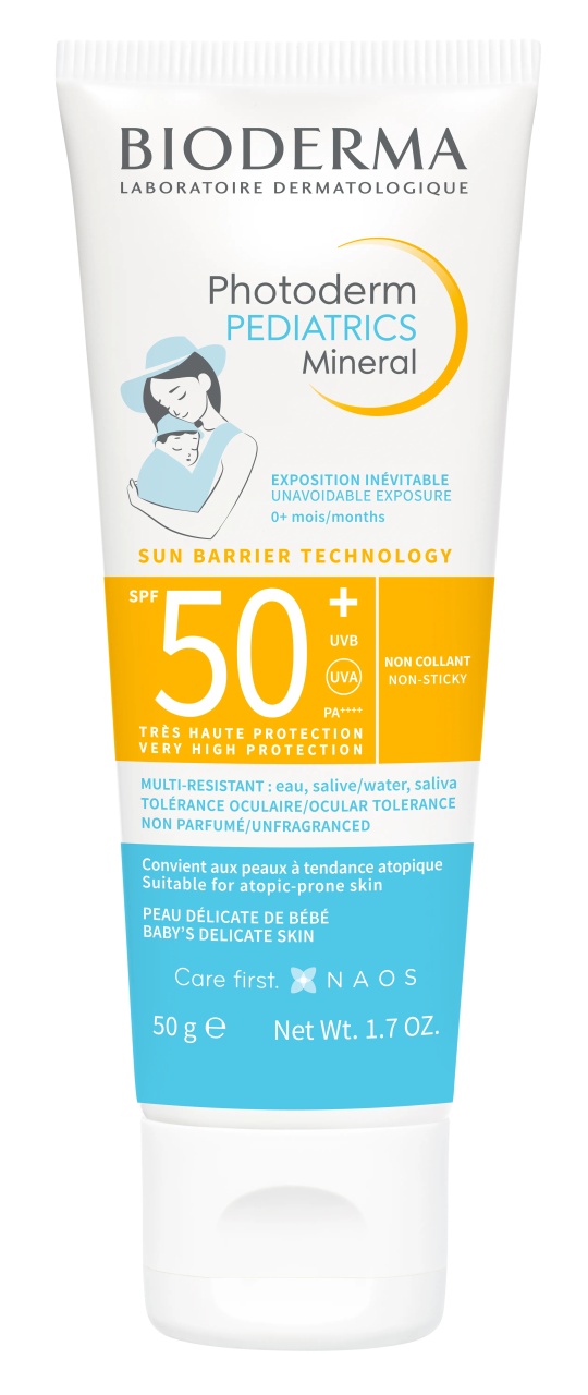 Fluid mineral cu protectie solara pentru copii Photoderm Pediatrics SPF50+, 50g, Bioderma