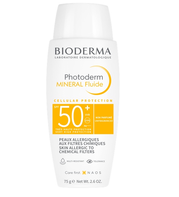 Fluid mineral SPF50+ Photoderm, 75g, Bioderma