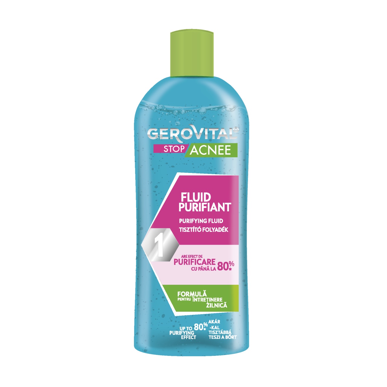 Fluid purifiant Stop Acnee, 150 ml, Gerovital 485