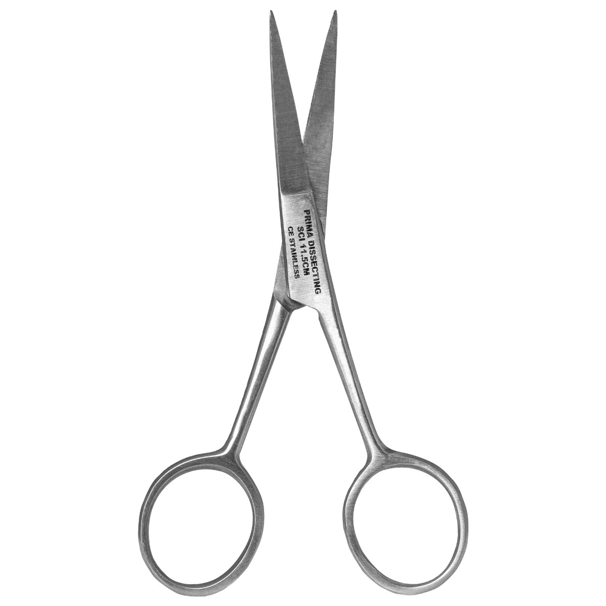 Foarfeca disectie dreapta PRIMA 11.5 cm din otel inox - instrument medical reutilizabil