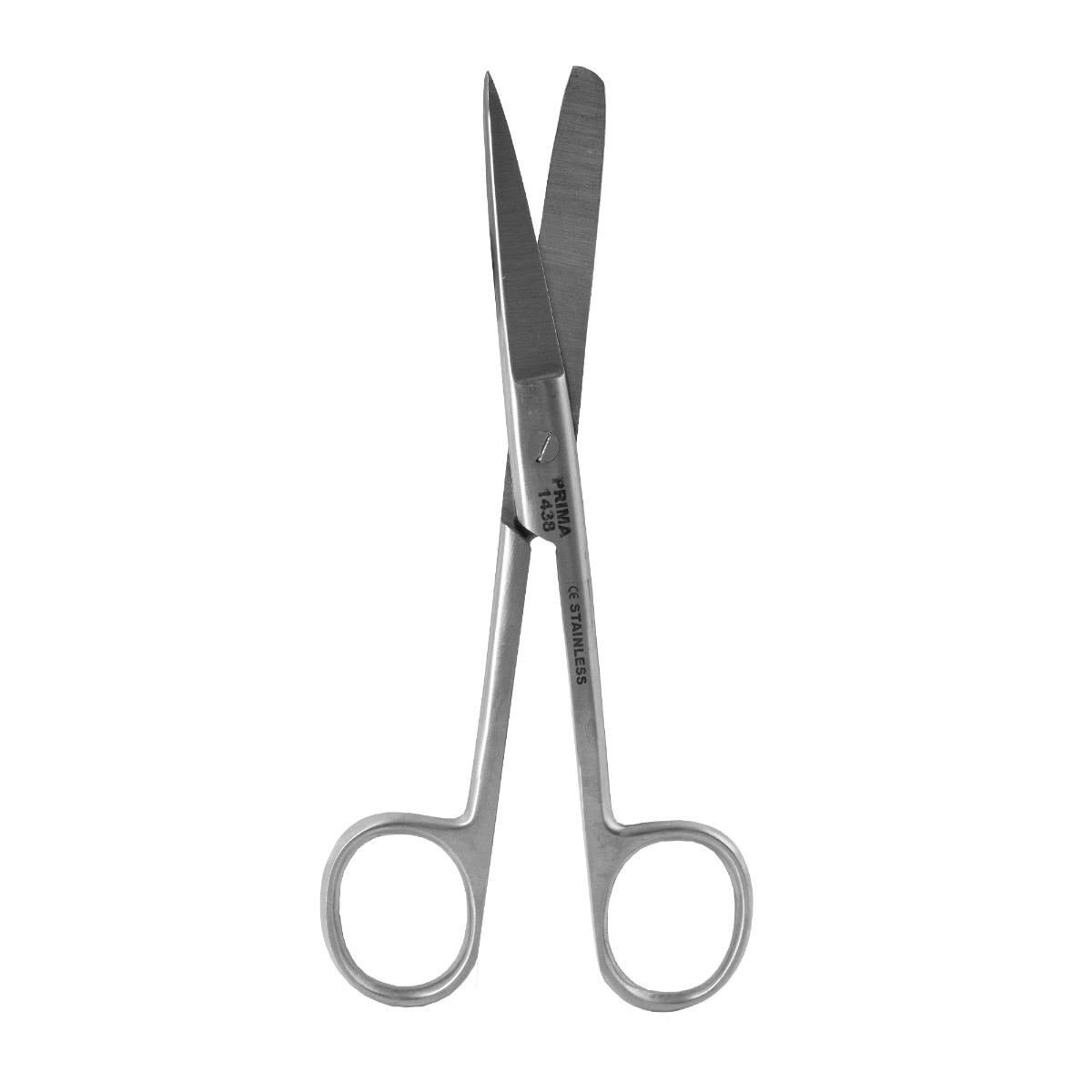 Foarfeca dreapta cu varf bont, inox, 14cm, PRIMA