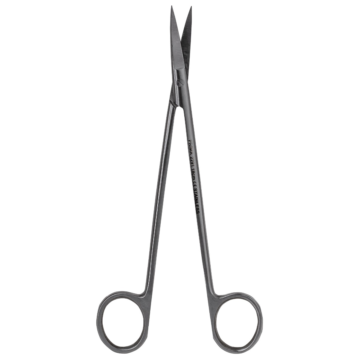 Foarfeca Kelly pentru fistula 18cm curbata otel inox PRIMA