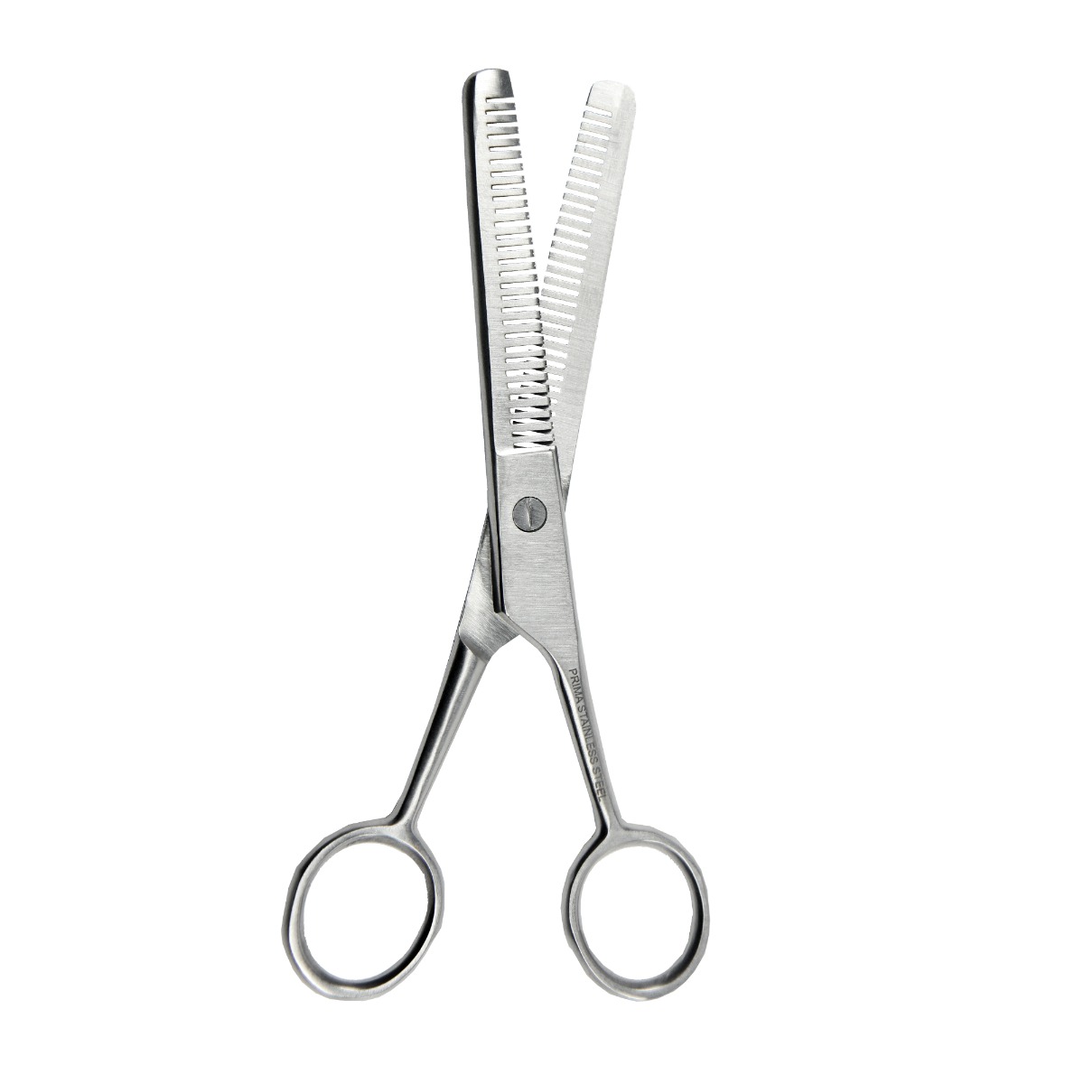 Foarfeca pentru filat parul pe 2 parti, din inox, PRIMA, 16cm