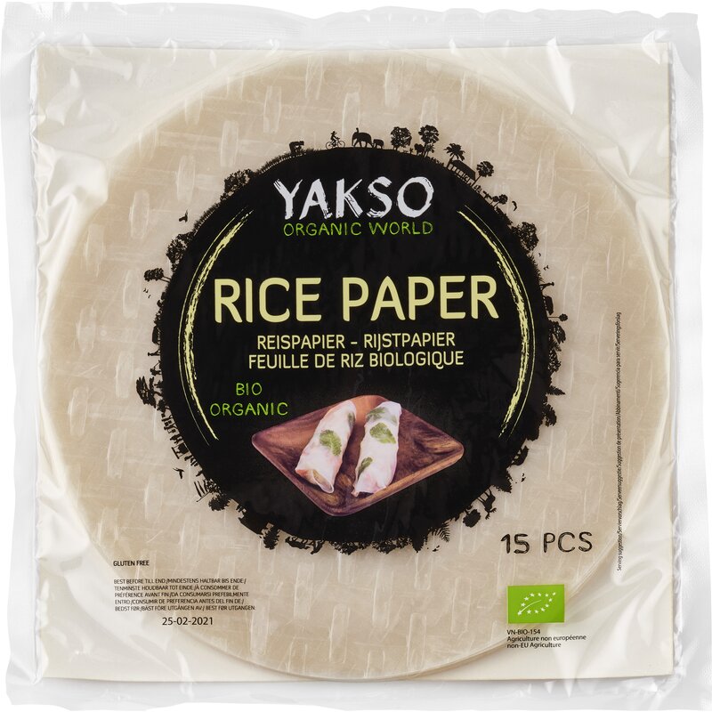 Foi de orez bio 15 buc 150g Yakso