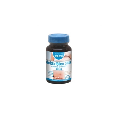 Folic Acid Plus Vitamine B, 400 mcg, 90 tablete, Naturmil
