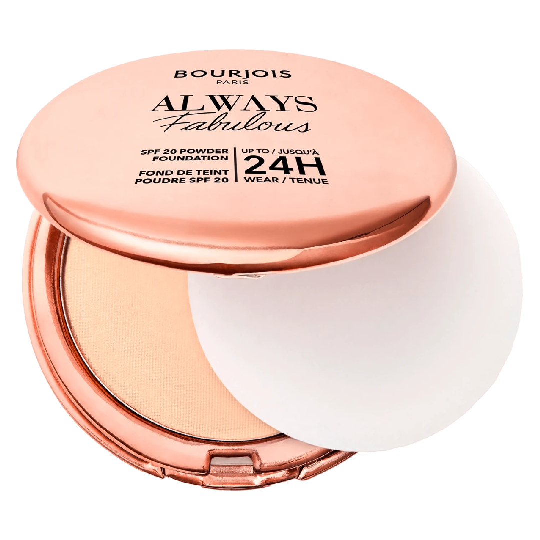 Fond de ten compact Always Fabulous 115 Golden Ivory, 7g, Bourjois