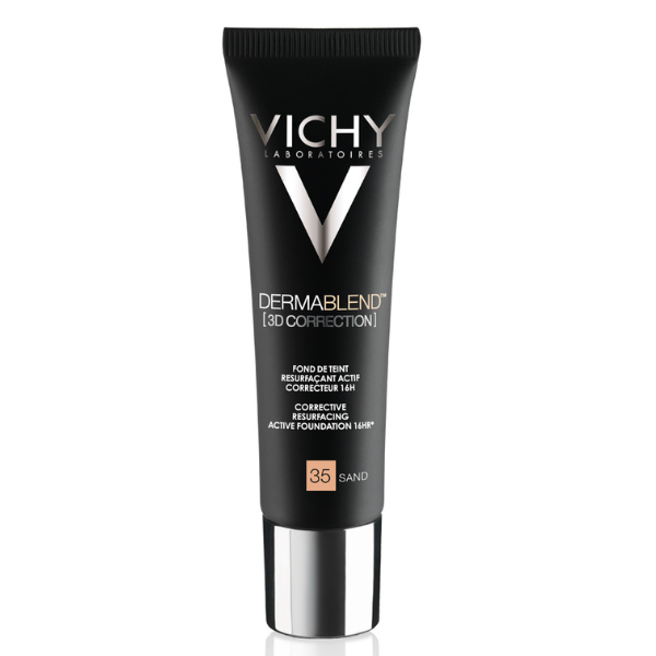 Fond de ten corector Dermablend 3D, nuanta 35 Sand, Vichy | 30 ml