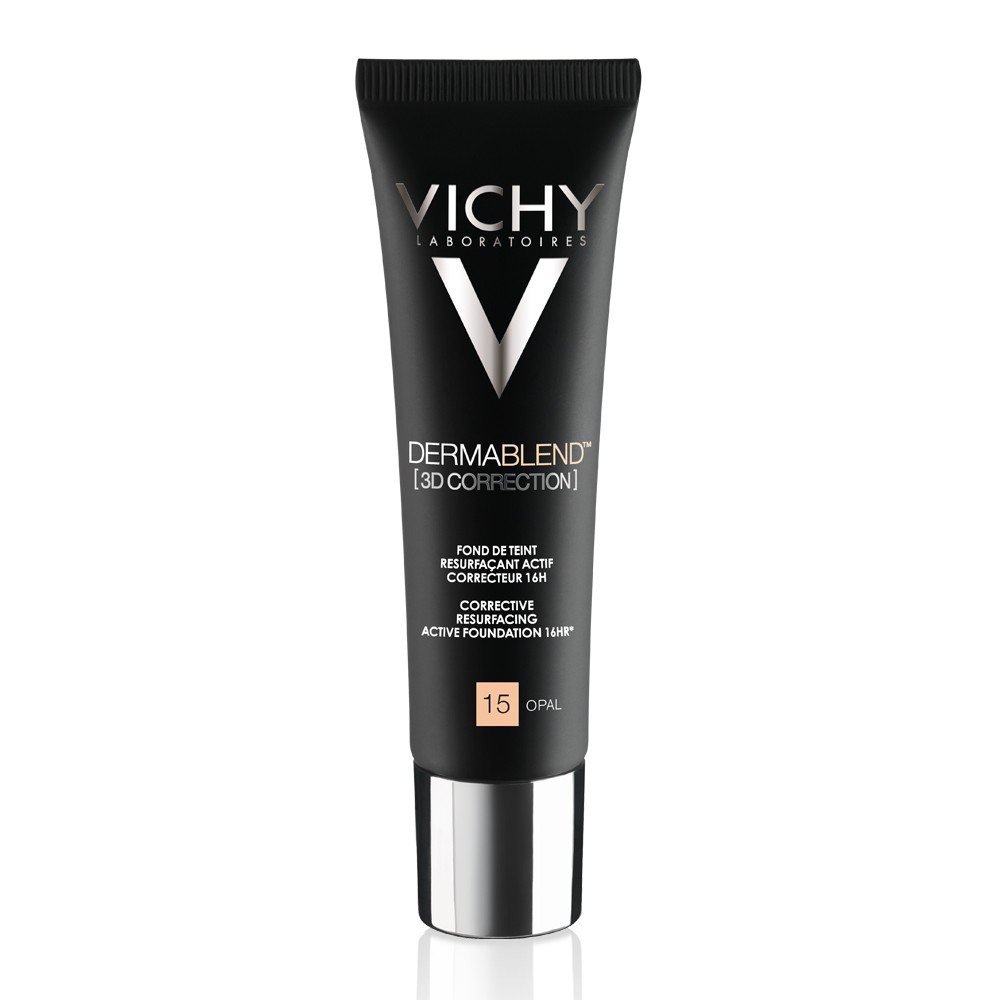 Fond de ten corector Dermablend imperfectiuni 3D, Nuanta 15, 30 ml, Vichy