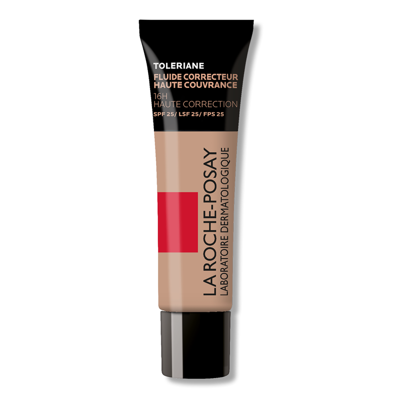 Fond de ten corector fluid SPF25, nuanta 13 bej nisipos, Toleraine, La Roche-Posay | 30 ml