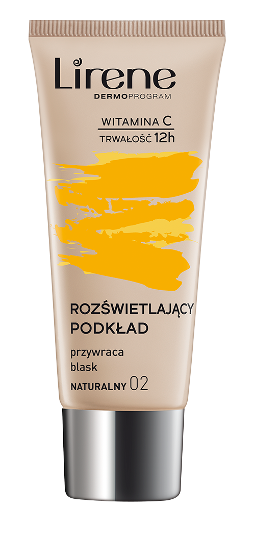 Fond de ten iluminator Natural 02, 30ml, Lirene