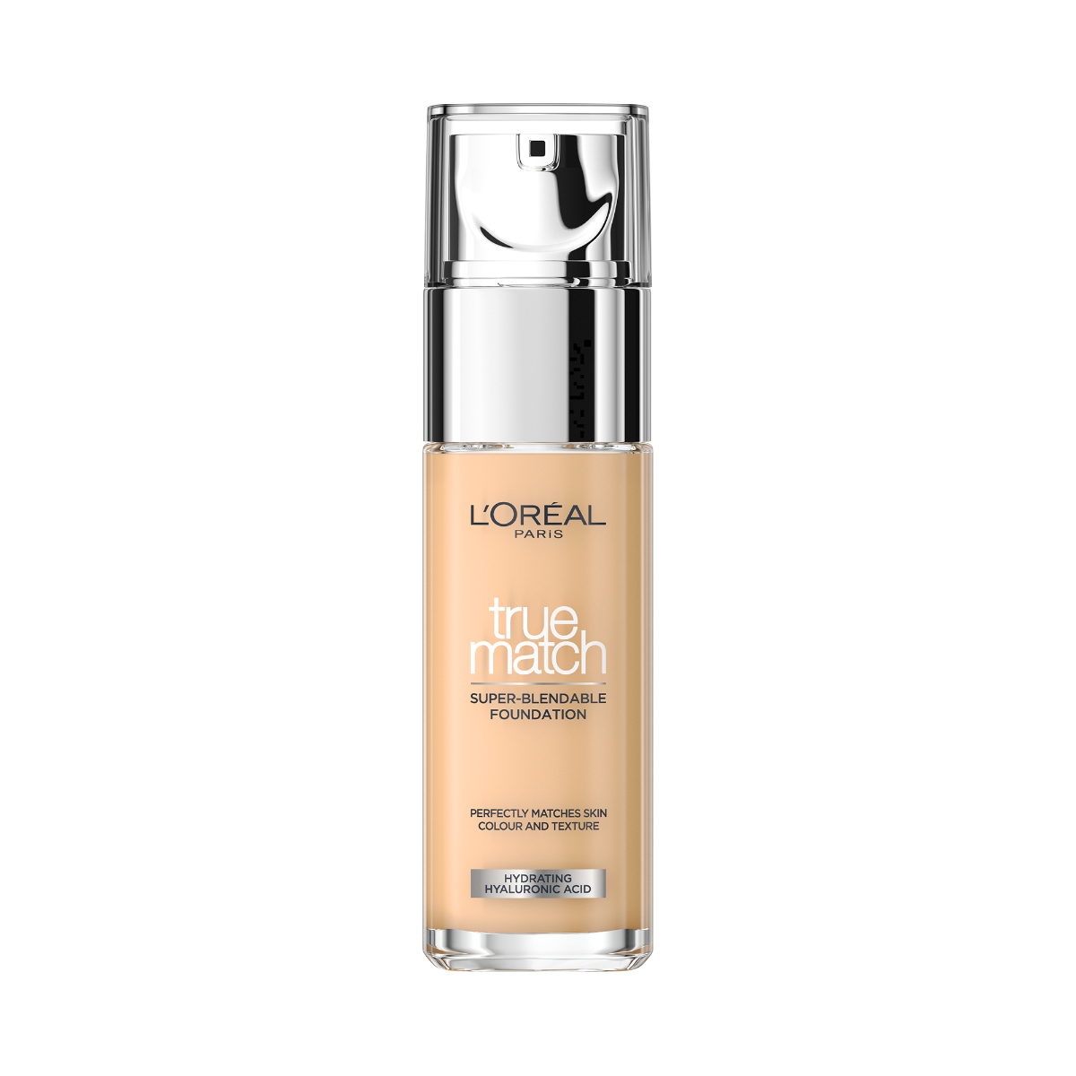 Fond de ten infuzat cu acid hialuronic True Match 1.5N Linen, 30ml, L'Oreal Paris