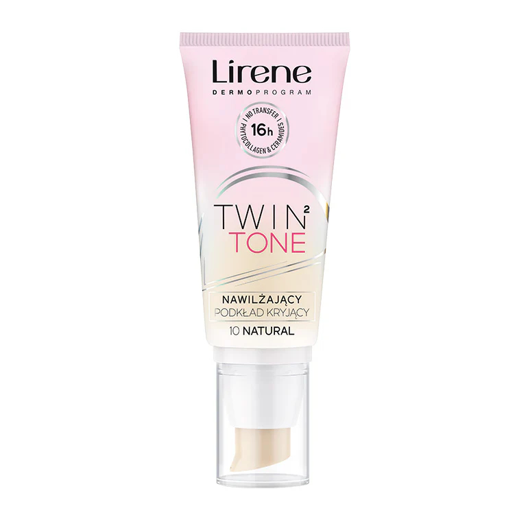 Fond de ten rezistent la transfer 40 Beige Twin 2 Tone, 30ml, Lirene