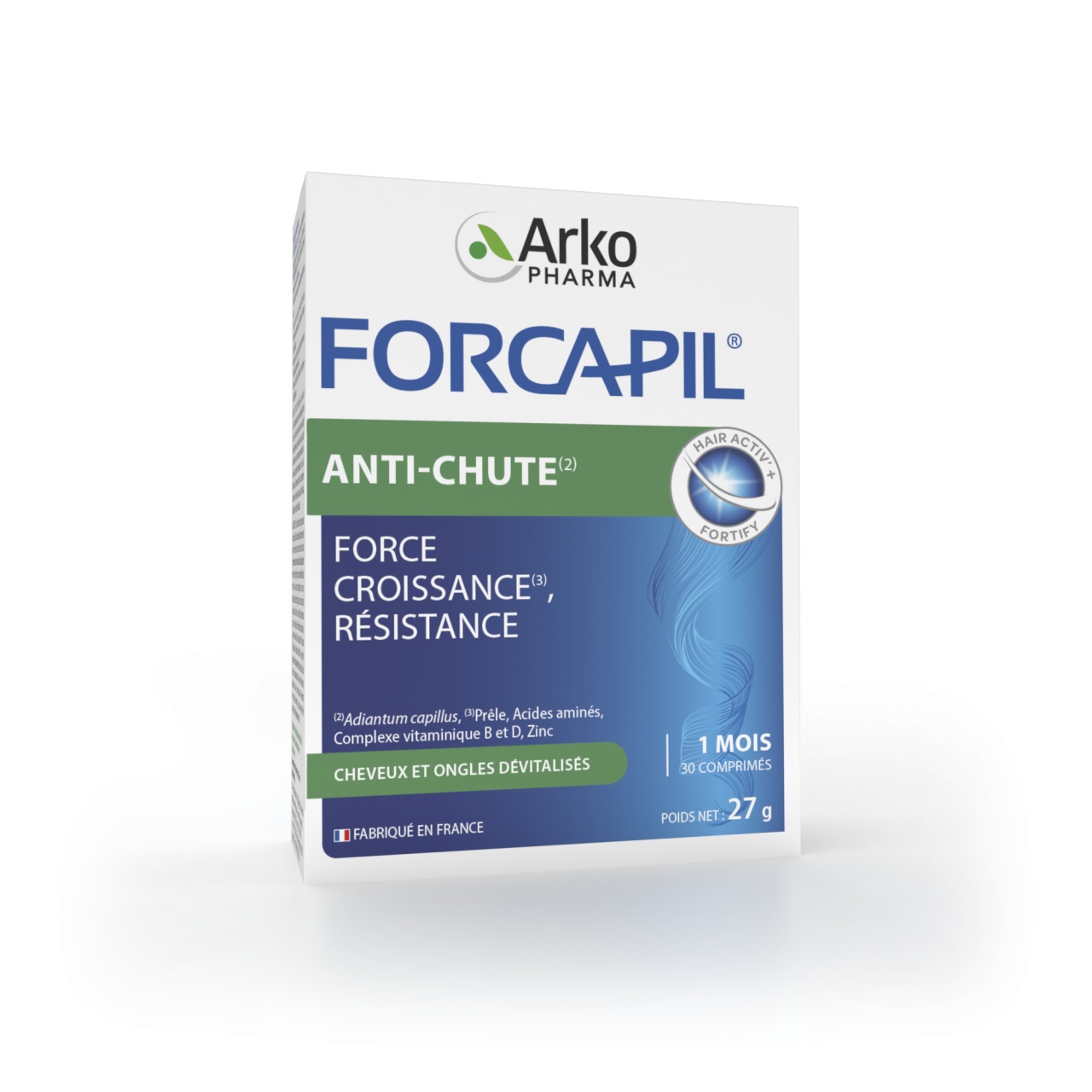 Forcapil Anti-Căderea Părului, 30 comprimate, Arkopharma