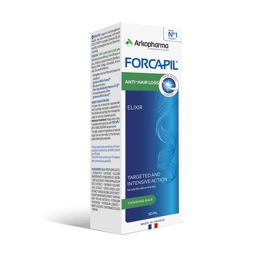 Forcapil Elixir Anti-Căderea Părului , 50 ml, Arkopharma
