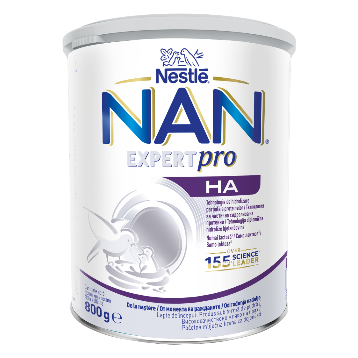 Formula de lapte praf ExpertPro HA de la nastere, 800g, Nestle