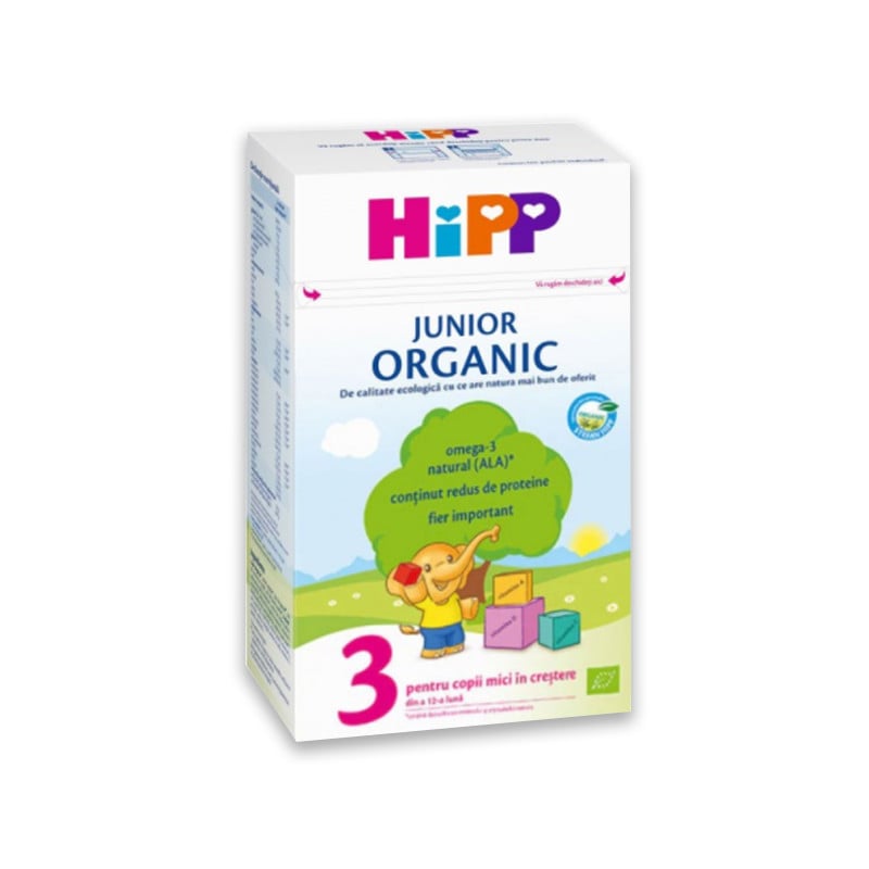Formula lapte praf de crestere 3, 1+an, 500g, Hipp