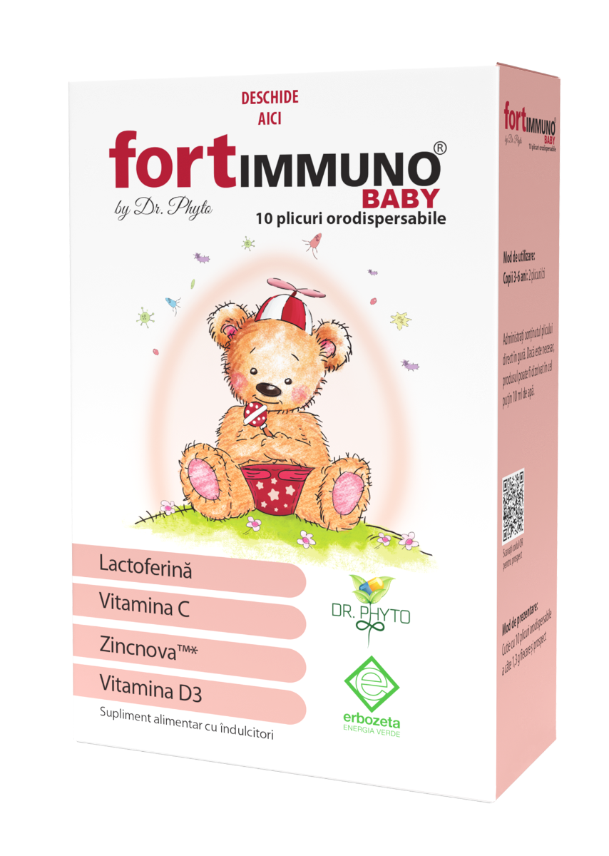 FortImmuno baby, 10 plicuri, Dr. Phyto