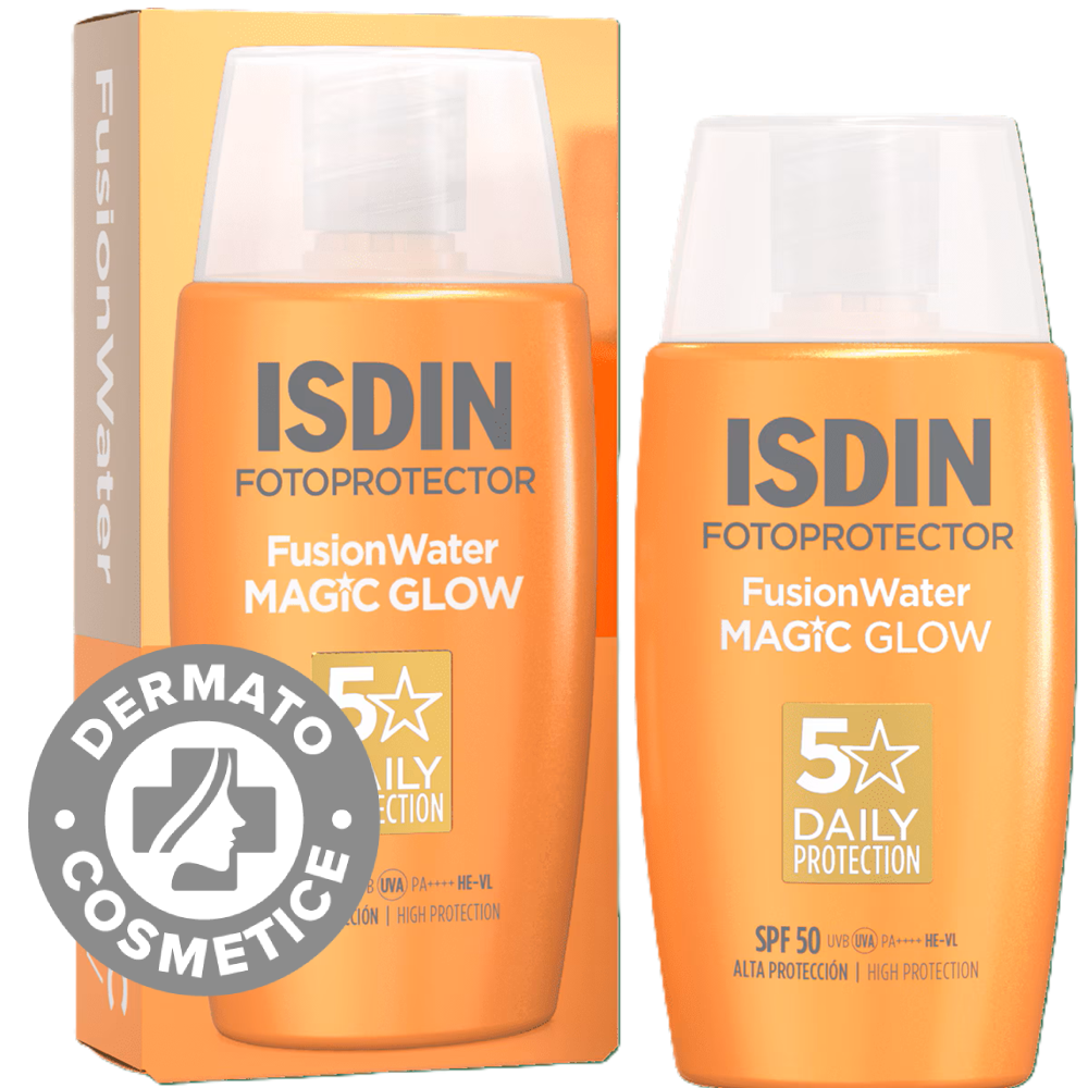 Fotoprotector Fusion Water Magic Glow SPF50, 50ml, Isdin