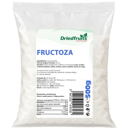 Fructoza 500gr Driedfruits