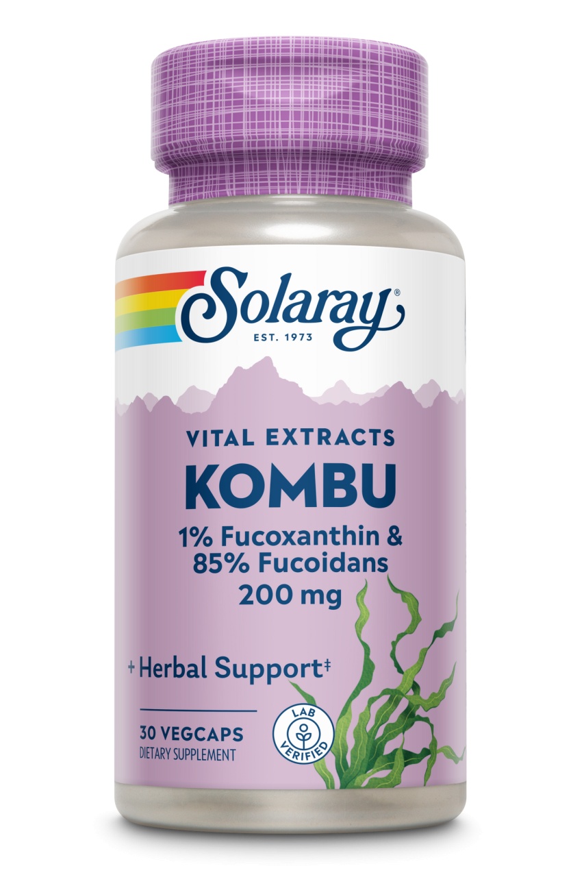 Fucoxanthin Solaray, 30 capsule, Secom
