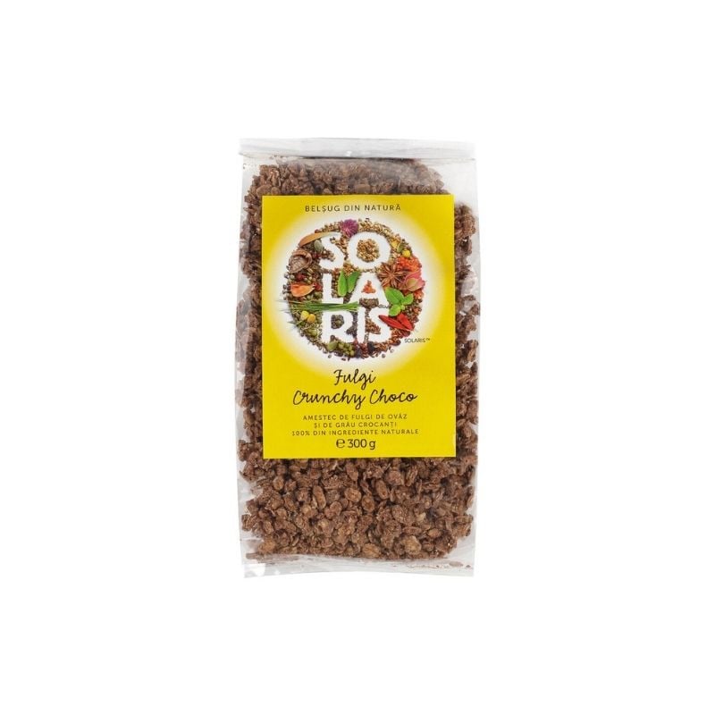 Fulgi Crunchy Choco, 300 g, Solaris