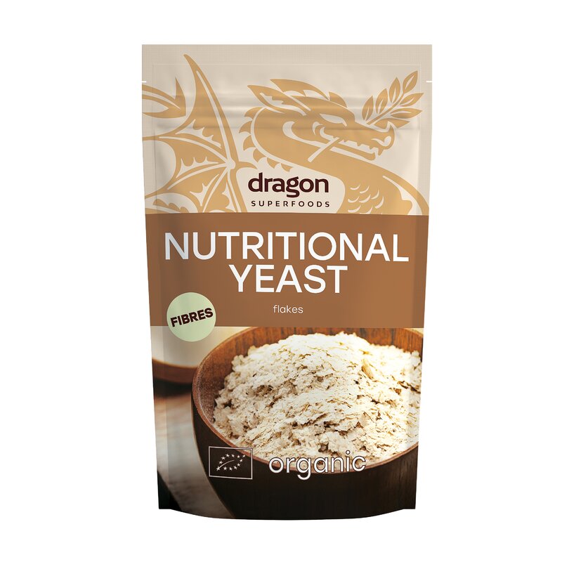 Fulgi de drojdie inactiva bio 100g Dragon Superfoods