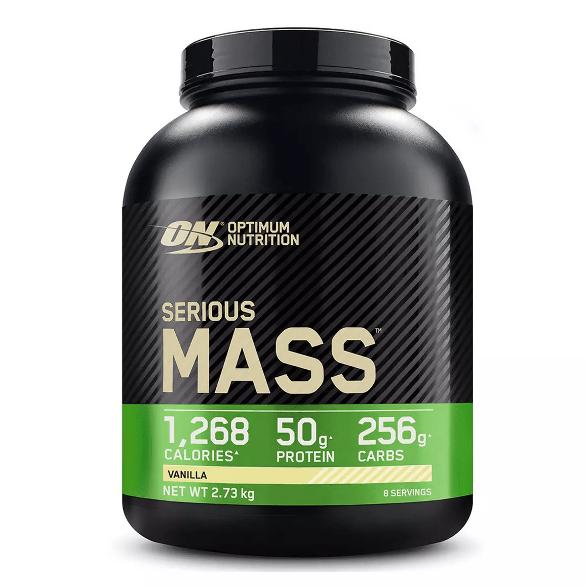 Gainer pudra proteica proteine din zer 100% Serious Mass Vanilie 2.73kg, Optimum Nutrition