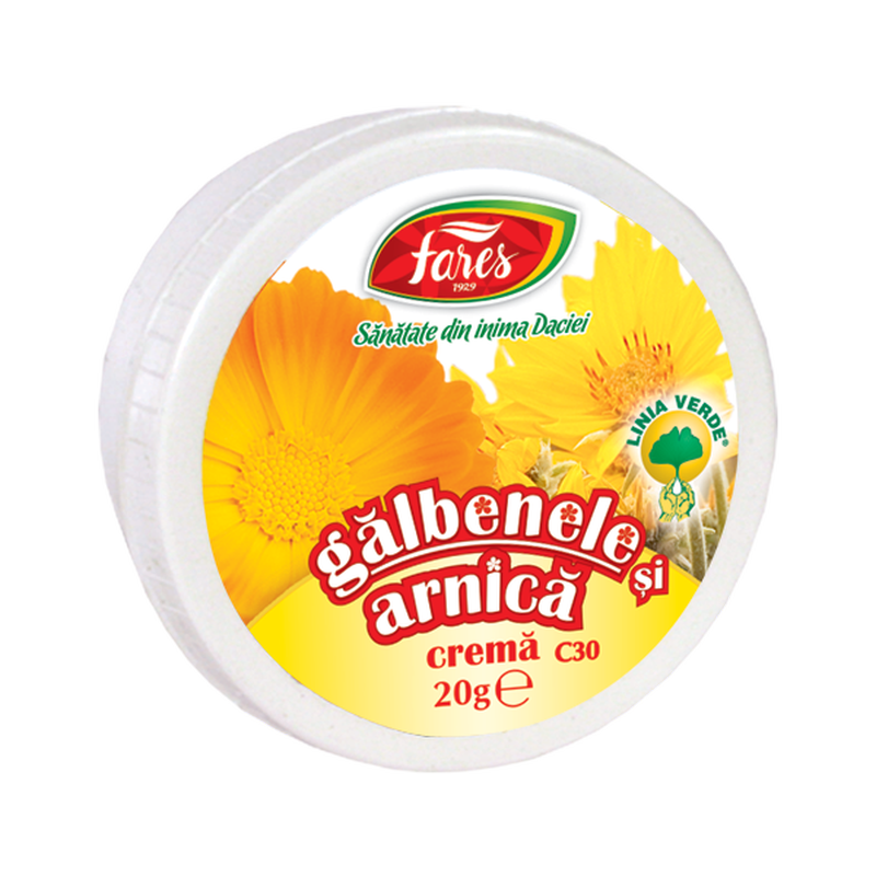 Galbenele si arnica, C30, crema, Fares | 20G