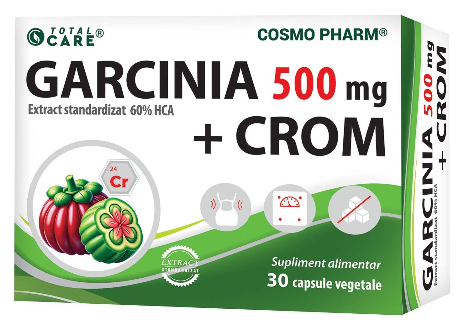 GARCINIA 500 mg + CROM 30 capsule, Cosmo Pharm
