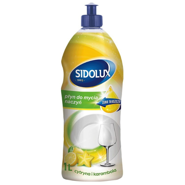 Gel concentrat vesela Lemon si Carambola Sidolux Dish Spa, Lakma | 1 L