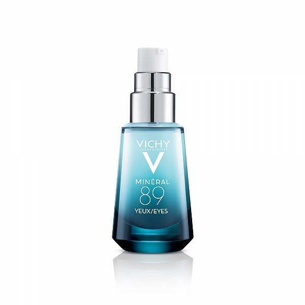 Gel conturul ochilor cu acid hialuronic si cafeina Mineral 89, 15 ml, Vichy