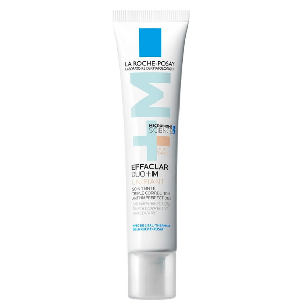 Gel-crema anti-imperfectiuni cu pigment de culoare, nuanta Light, Effaclar Duo+M, La Roche-Posay | 40 ml