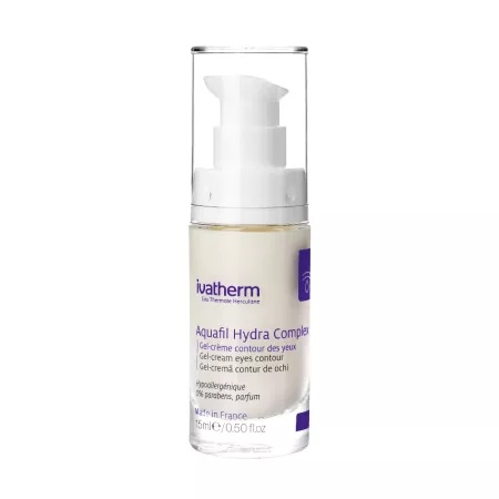 Gel crema contur de ochi Aquafil Hydra Complex, 15ml, Ivatherm